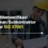 verifikasi Rekanan/Subkontraktor Sesuai ISO 37001