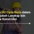 uu cipta kerja