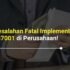 Kesalahan Fatal Implementasi ISO 37001