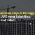 keselamatan kerja di ketinggian