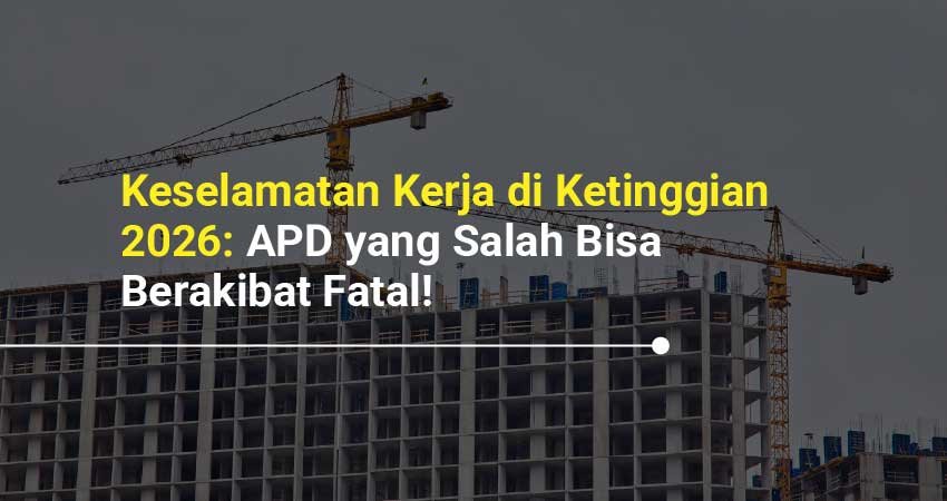 keselamatan kerja di ketinggian